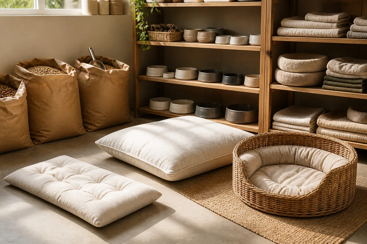 Panier, coussin ou tapis, le couchage qui convient à chaque gabarit